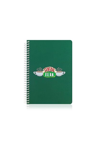 Mabbels Friends Central Perk Yeşil Butik Defter