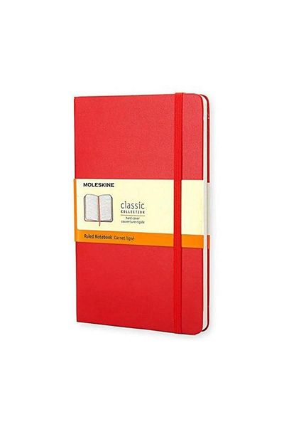 Moleskine Pocket Size Red 192 Pages Striped