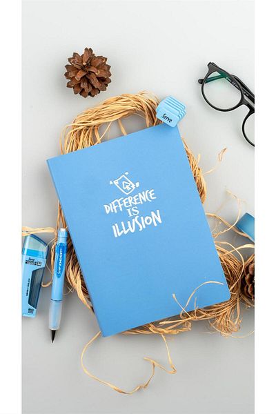 Serve Deep Dbl Erase Steps - Set de notebook, Sky Blue