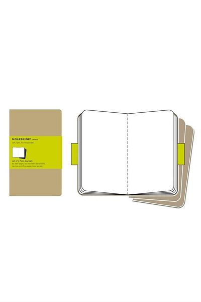 Moleskine Cahier L Size Triple Kraft Notebook