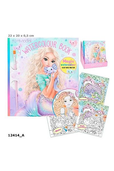 Top Model Topmodel Watercolor Book Merm