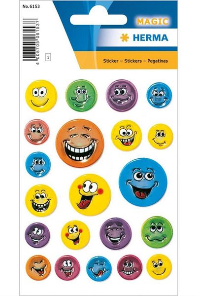 Herma Magic Etıket Embossed Phosphorescent Face