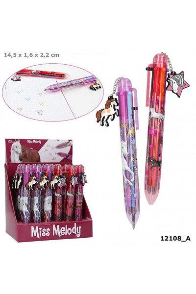 Top Model Miss Melody Gel Pen 6 Colors