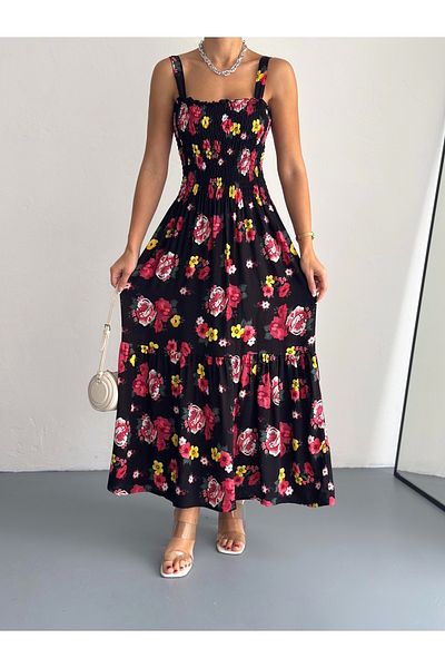 MaxiMor Țesătură Viscoză țesută pentru rochie lungă Gipeli 125 Cm