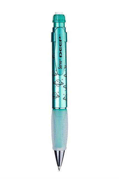 Serve Deep Mekanik Kurşun Kalem 07mm Desenli Metalik Yesil