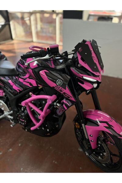 Run Grafik Shop YAMAHA MT-25 2019-2024  uyumlu NORTON GRAPHİC KİT STİCKER SET...