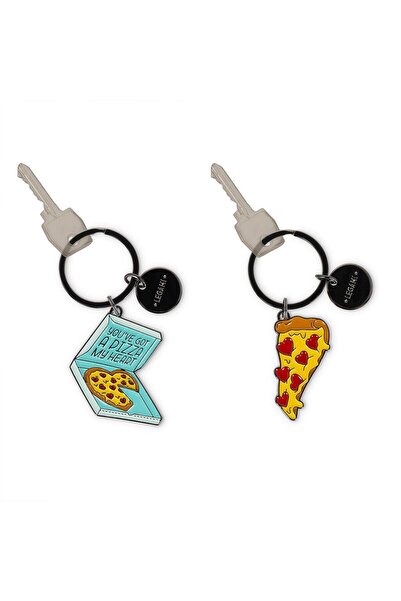 Legami Anahtarlık Emaye  2'Li Pizza