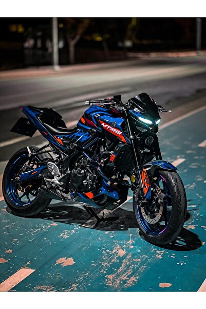 Run Grafik Shop YAMAHA MT 25 2020-2023 MAVİ COMİC FULL STİCKER SET BODY KİT