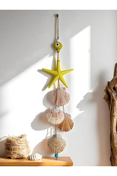 Grimsi Deniz Yıldızı Deniz Kabuklu Rüzgar Çanı