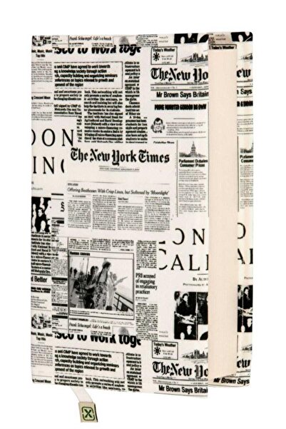 Genel Markalar Kitap Kılıfı - Gazete (M - 31X21Cm)