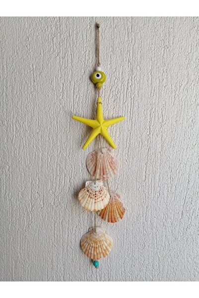 Grimsi Deniz Yıldızı Deniz Kabuklu Rüzgar Çanı