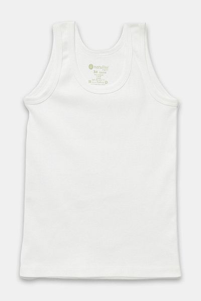 natuline Boy's Organic Cotton Rib 6-Piece Undershirt