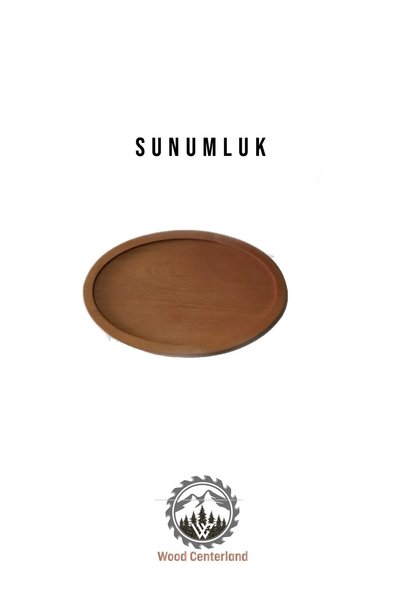 Balık Sunum Tabağı,kayık Ahşap Tabak, Çerezlik Tabağı,büyük Boy Sunum(30 * 19CM)
