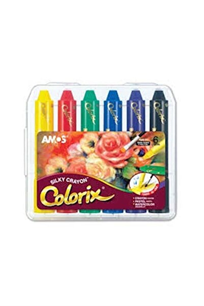 Amos Color 6lı Pastel Boya Plastik Kutuda Crx5pc6