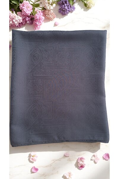 Lavena scarfs Ethnic Monogram Sapphire Shawl