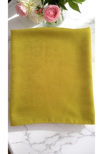 Lavena scarfs Ethnic Monogram Sapphire Shawl