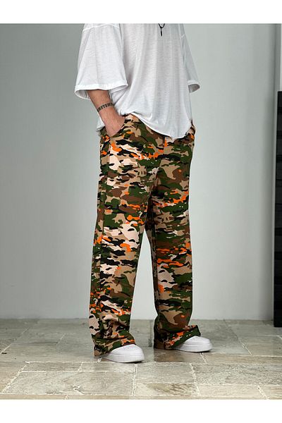 COCOPELLI Summer Camouflage Baggy Pants - Jogger