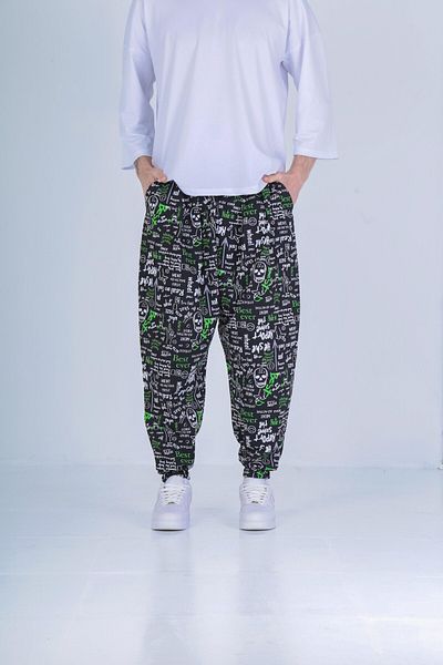 COCOPELLI Social Patterned Pleated Jogger