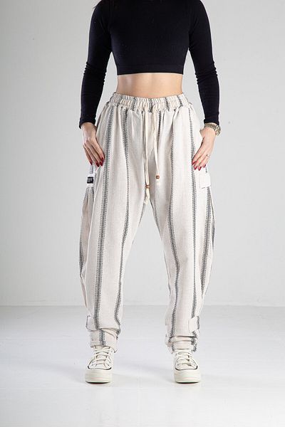 COCOPELLI Hazer Keten Jogger Pantolon