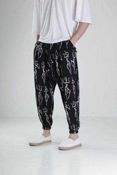 COCOPELLI Ethnic Patterned Pleated Half Shalwar