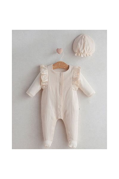 Tongs Baby 5430t Baby Girl Ceremony Girl Jumpsuit