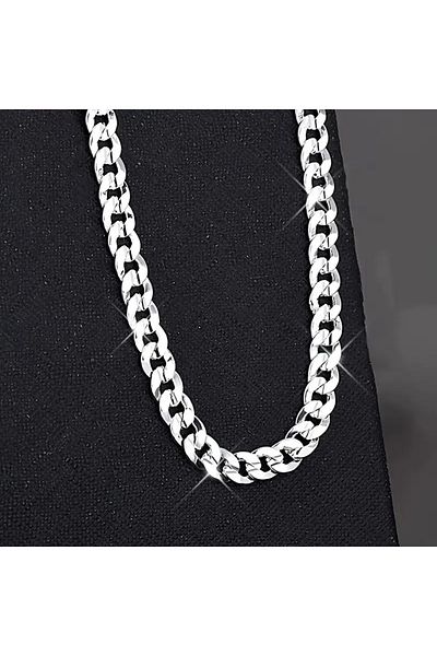 David Stone Cuban Chain Necklace Stainless Steel – Non-Fading, Hypoallergenic, Make a Statement with Hip Hop Style!