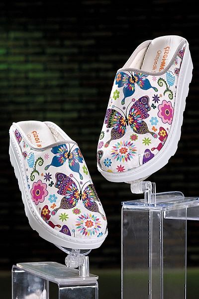 ÇİZGİ MEDİKAL Fit Kelebek Classic Sabo Slippers - Ορθοπεδικά για Νοσοκομείο Νοσοκόμας γιατρού