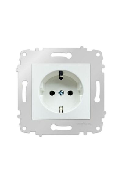 Tenda 12 Pieces Ovivo Grano - White Grounded Socket, Frameless