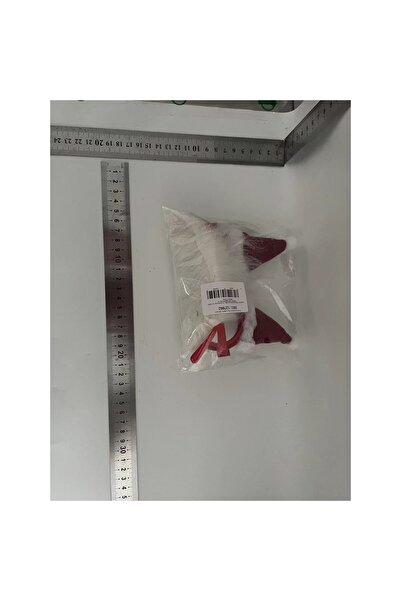 Flippy Christmas Glasses with Nose and Beard, Santa Claus Model, 24 x 14 cm, Red