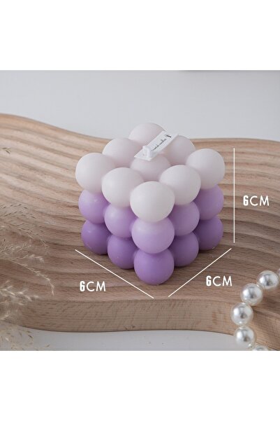 Flippy Αρωματικό Κερί, Φλίπι, Κερί Σόγιας, Σχήμα Κύβου, Ντεγκραντέ σε 3 Απαλά...