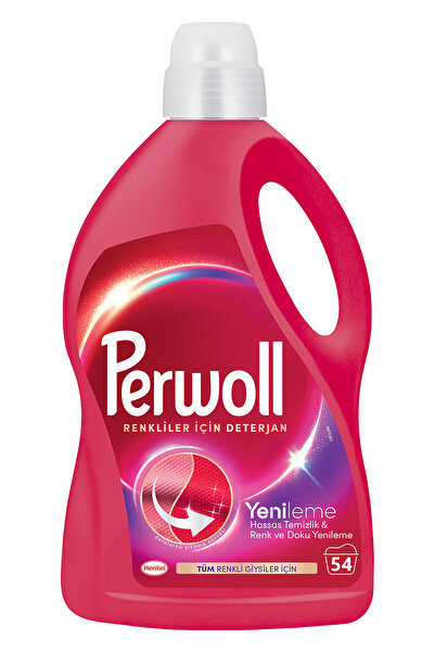 Perwoll Çamaşır Deterjanı 5'li set (262 Yıkama) : Siyah + Renkl, 2.97L  , x2 Açık Renk 2.75L