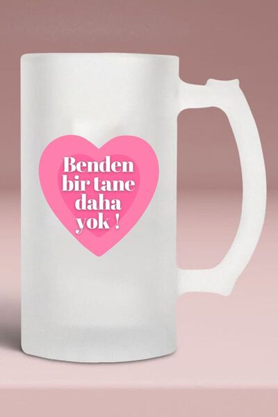 Vays Buzlu Cam Bira Bardağı - Benden Bir Tane Daha Yok