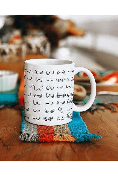 Genel Markalar Baskıpass Meme Nipple Kupa Bardak