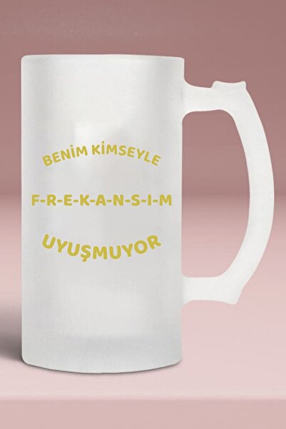 Vays Buzlu Cam Bira Bardağı - Frekansım Uyuşmuyor