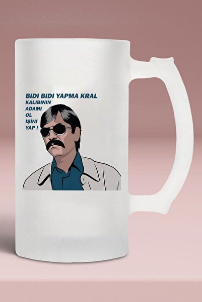 Vays Buzlu Cam Bira Bardağı - Pala Bıdı Bıdı Yapma