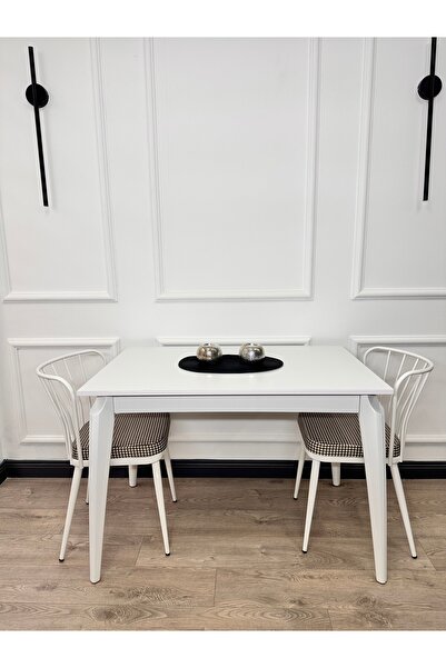 ECCES BB Mutfak Masası MDF Sabit 70 X 110 Yemek Masası MDF Çalışma Masası