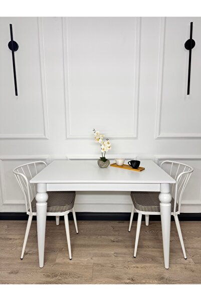 ECCES BB Mutfak Masası MDF Sabit 70 X 110 Yemek Masası MDF Çalışma Masası