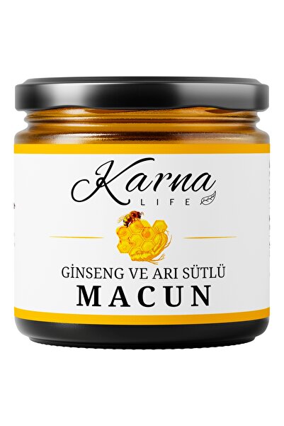 KARNA LİFE Ginsengli Arı Sütlü Macun 400 Gr