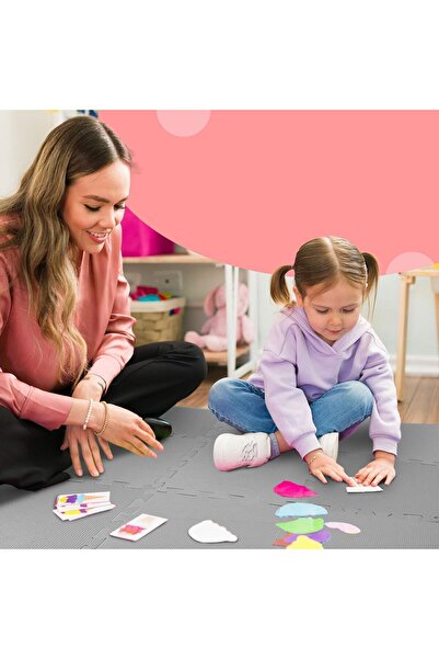 İnfant Hobby İnfant Hooby Premium Puzzle Köpük Karo Oyun Matı Seti 90x120 (12 ADET)