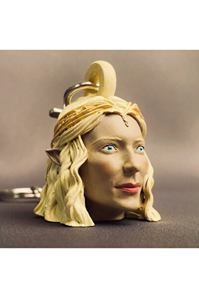 DuudStore Galadriel Figür Anahtarlık - Yüzüklerin Efendisi - Lotr