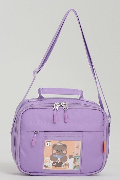Roxbros Cutie de prânz pentru copii în stil coreean Kawaii - cu termos izolat termic
