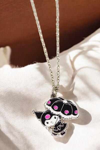 MakeWell Çocuk Kolye Hello Kity ve Kuromi Tasarımlı Renkli Çocuk Kolyeleri