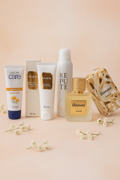 Angie Diamond 100ml Kadın EDP Parfüm 4lü Set