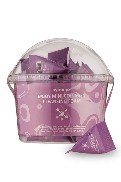 Ayoume Mini Collagen Cleansing Foam Enjoy Mini Collagen Cleansing Foam 30 Pieces