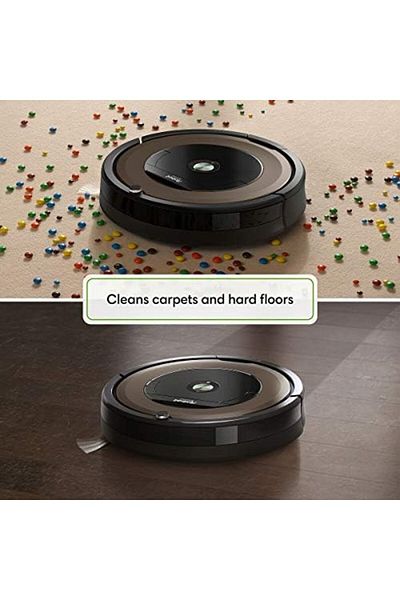 iRobot Roomba 890 Robot Vacuum- Wi-Fi Connected, Works with Alexa, Ideal for Pet Hair, Carpets, Hard