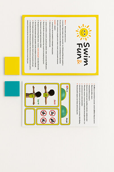 swim & fun Çocuk Yüzme Kolluğu Extra Güvenlikli / Bebek Yüzme Kolluk / Tamir Seti Ve Çantası / Deniz Kolluk