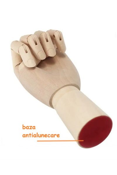 SyaMAG Manechin manual din lemn, 25 cm