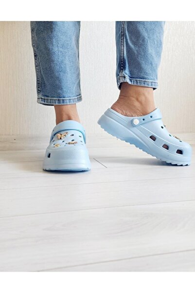 Sonimix Жіночі тапочки на високих підборах лікарняні тапочки з метеликом з каменю