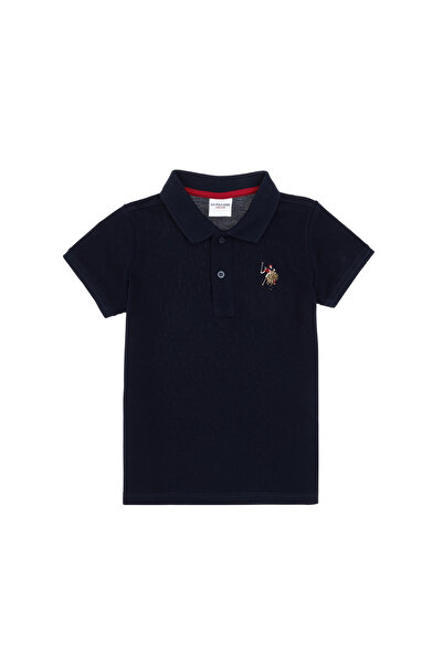 U.S. Polo Assn. Erkek Çocuk Lacivert Basic Polo Yaka Tişört 50306484-VR033