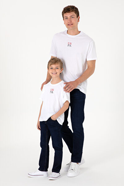 U.S. Polo Assn. Erkek Çocuk Koyu Mavi Jean Pantolon 50308273-DN0023